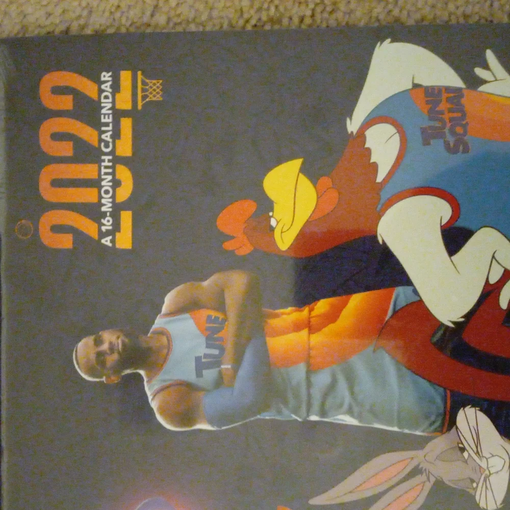 📉 PRICE REDUCED 📉 16-Month 2022 Wall Calendar 📅  (Space Jam) - Picture 6 of 6